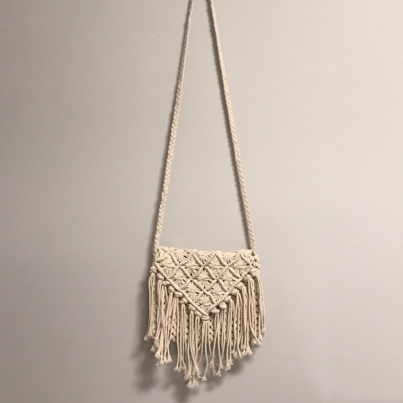 Cost Plus World Market Handbags - World Market Boho Crochet Crossbody Bag